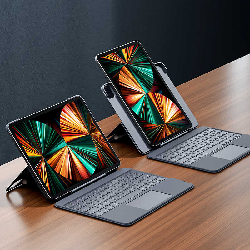 Apple iPad Pro 11 2020 Uyumlu (2.Nesil) Benks KB01 Kablosuz Klavyeli Kılıf - 9