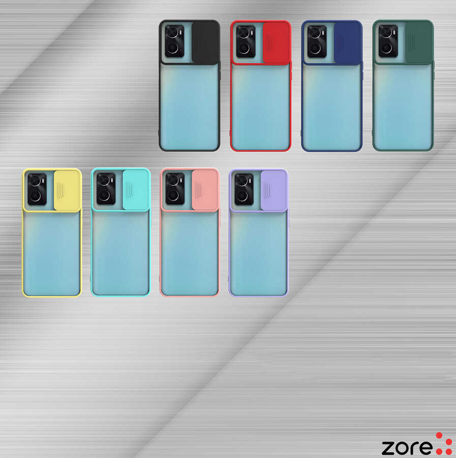 Oppo A36 Uyumlu Kılıf Zore Lensi Kapak - 1