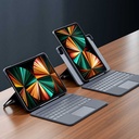 Apple iPad Pro 12.9 2018 Uyumlu (3.Nesil) Benks KB02 Kablosuz Klavyeli Kılıf - 11
