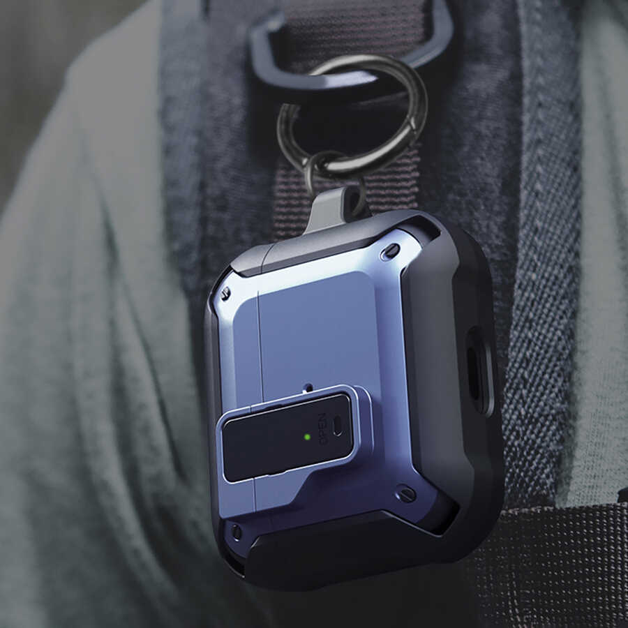 Apple Airpods Uyumlu Kılıf Wiwu Mecha Kılıf - 5