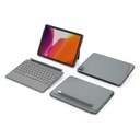 Apple iPad 10.2 2021 Uyumlu (9.Nesil) Wiwu Combo Led Işıklı Magnetik Standlı Klavyeli Kılıf - 2
