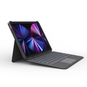 Apple iPad Pro 11 2021 Uyumlu (3.Nesil) Wiwu Combo Led Işıklı Magnetik Standlı Klavyeli Kılıf - 5