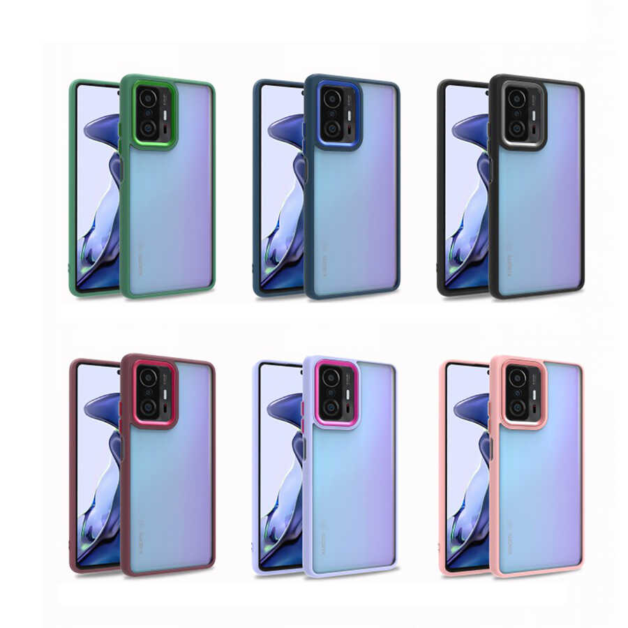 Xiaomi Mi 11T 5G Uyumlu Kılıf Zore Flora Kapak - 1
