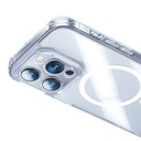 Apple iPhone 14 Pro Max Uyumlu Kılıf Magsafe Şarj Özellikli Benks Magnetic Shiny Glass Serisi Kapak - 4