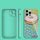 Apple iPhone 12 Pro Max Uyumlu Kılıf Kamera Korumalı Desenli Sert Silikon Zore Epoksi Kapak - 1