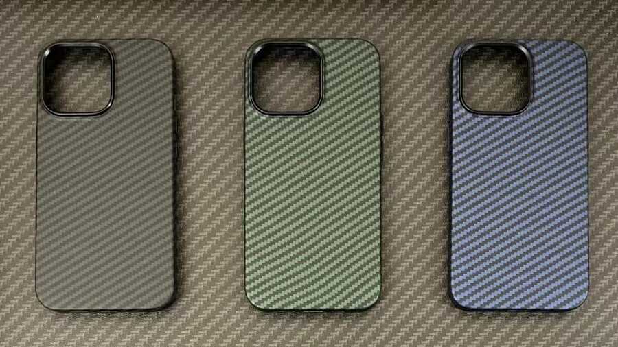 Apple iPhone 13 Pro Uyumlu Kılıf Karbon Fiber Tasarımlı Zore Karbono Kapak - 8
