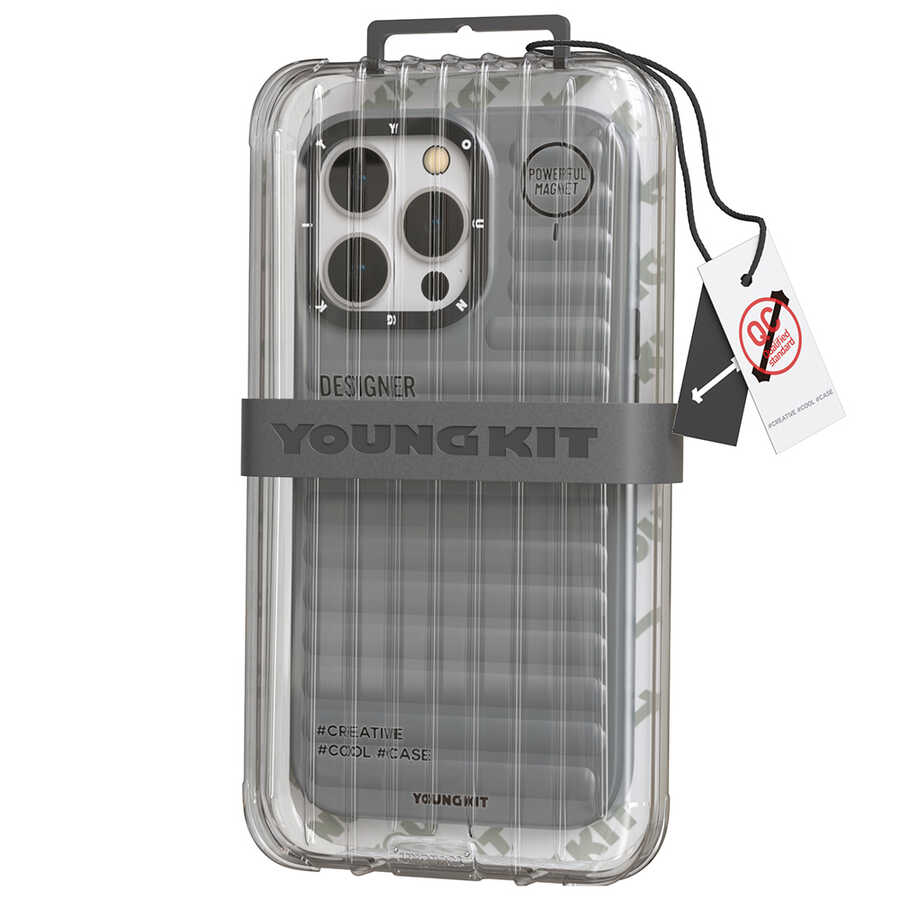 Apple iPhone 13 Pro Max Uyumlu Kılıf YoungKit Plain Coloured Serisi Kapak - 6