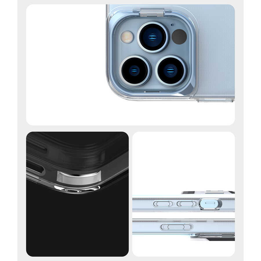 Apple iPhone 14 Pro Uyumlu Kılıf Zore Skuba Kapak - 3