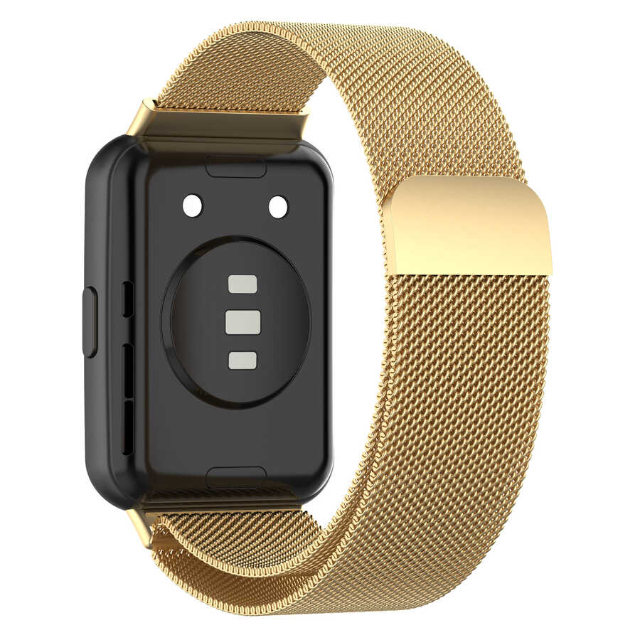Huawei Watch Fit 2 Uyumlu KRD-01 Metal Kordon - 1