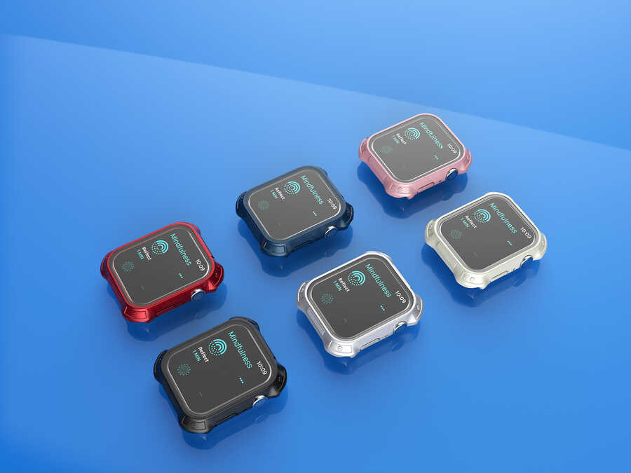 Apple Watch 7 41mm Uyumlu Tank Zırh Kasa ve Ekran Koruyucu Zore Watch Gard 10 - 1