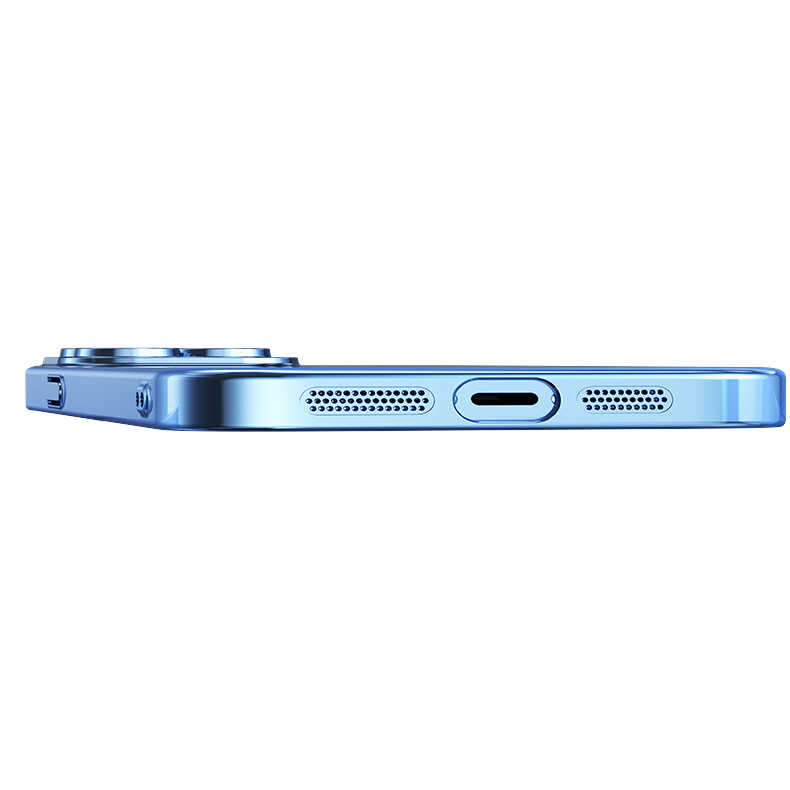 Apple iPhone 14 Pro Uyumlu Kılıf Sert PC Renkli Çerçeveli Zore Riksos Kapak - 6