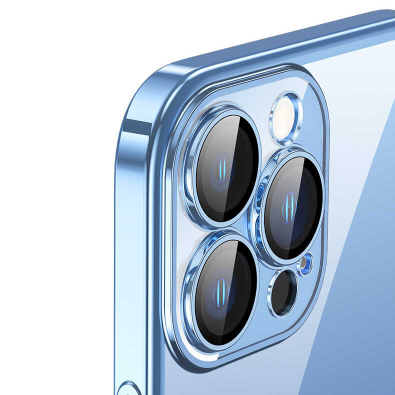 Apple iPhone 14 Pro Uyumlu Kılıf Sert PC Renkli Çerçeveli Zore Riksos Kapak - 13
