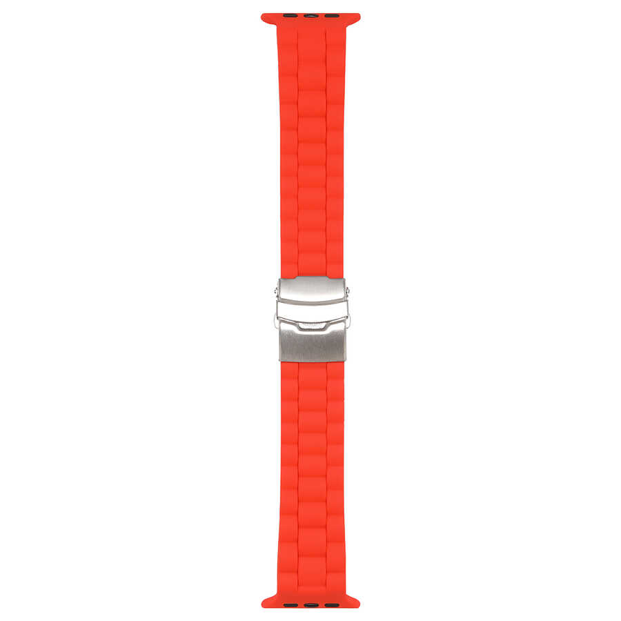 Apple Watch 7 41mm Uyumlu KRD-72 Silikon Kordon - 2