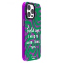 Apple iPhone 15 Uyumlu Kılıf Yazı Desenli Youngkit Mindfullness Serisi Kapak - 1
