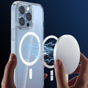 Apple iPhone 14 Uyumlu Wiwu Magsafe Şarj Özellikli Lens Korumalı Şeffaf Silikon Kapak - 8