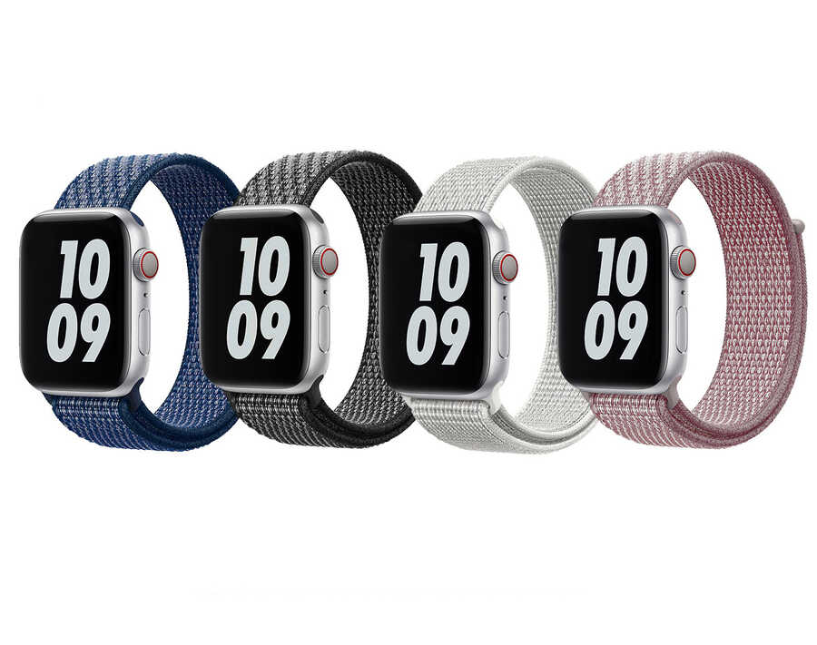 Apple Watch Ultra 49mm Uyumlu Kordon Wiwu Sport Loop Hasır Strap Kayış - 3