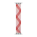 Apple Watch Ultra 49mm Uyumlu Kordon Wiwu Braided Solo Loop Contrast Color Large Strap Kayış - 4