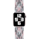 Apple Watch Ultra 49mm Uyumlu Kordon Wiwu Braided Solo Loop Contrast Color Large Strap Kayış - 8