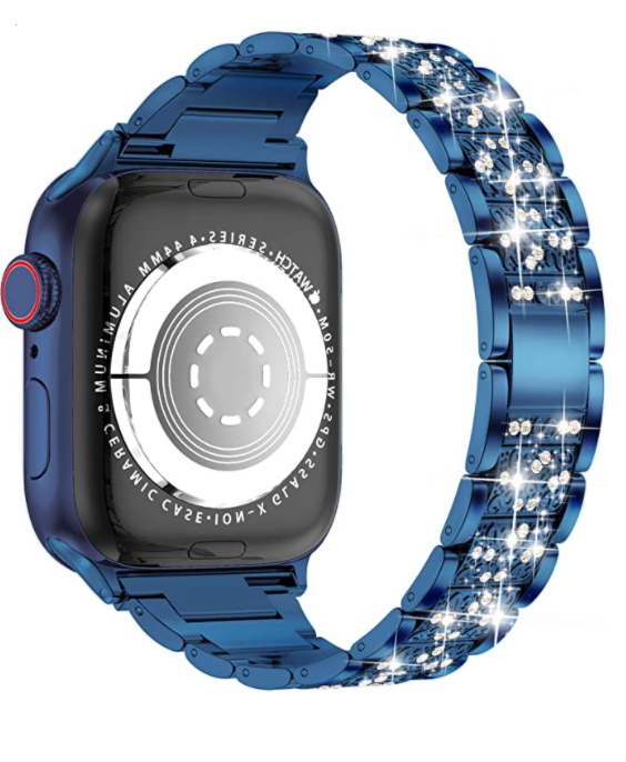 Apple Watch Ultra 49mm Uyumlu Kordon Wiwu Three Beads Set Auger Metal Strap Kayış - 10