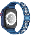 Apple Watch Ultra 49mm Uyumlu Kordon Wiwu Three Beads Set Auger Metal Strap Kayış - 10
