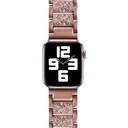 Apple Watch Ultra 49mm Uyumlu Kordon Wiwu Three Beads Set Auger Metal Strap Kayış - 12