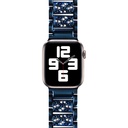 Apple Watch Ultra 49mm Uyumlu Kordon Wiwu Three Beads Set Auger Metal Strap Kayış - 13