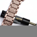 Apple Watch Ultra 49mm Uyumlu Kordon Wiwu Three Beads Set Auger Metal Strap Kayış - 21