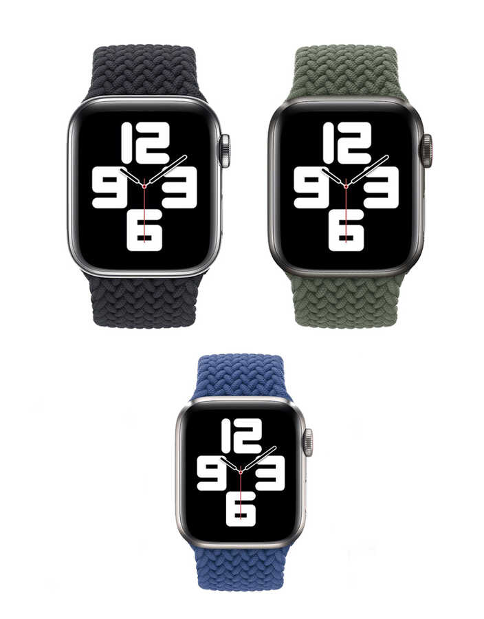 Apple Watch Ultra 49mm Uyumlu Kordon KRD-32 Small Strap Kayış - 3