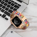Apple Watch Ultra 49mm Uyumlu Kordon Wiwu Resin Steel Belt Metal Strap Kayış - 3