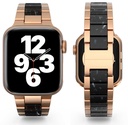 Apple Watch Ultra 49mm Uyumlu Kordon Wiwu Resin Steel Belt Metal Strap Kayış - 11