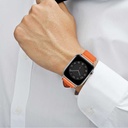 Apple Watch Ultra 49mm Uyumlu Kordon Wiwu Attleage Watchband Hakiki Deri Strap Kayış - 3