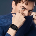 Apple Watch Ultra 49mm Uyumlu Kordon Wiwu Attleage Watchband Hakiki Deri Strap Kayış - 5