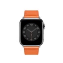 Apple Watch Ultra 49mm Uyumlu Kordon Wiwu Attleage Watchband Hakiki Deri Strap Kayış - 6