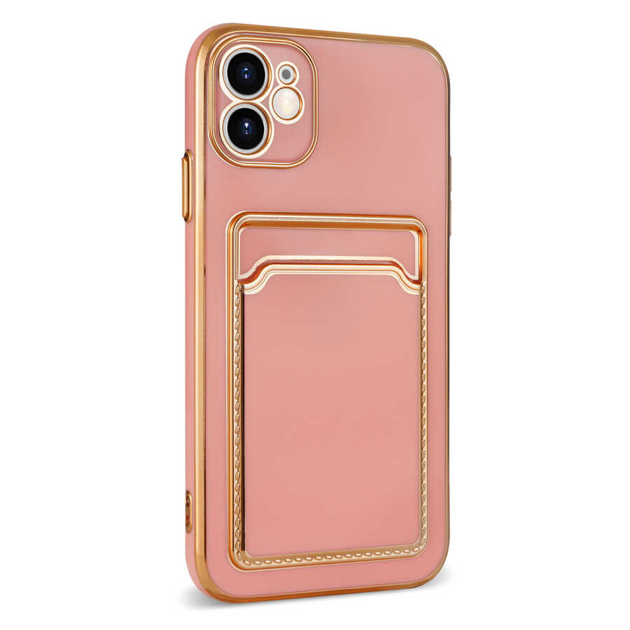 Apple iPhone 11 Uyumlu Kılıf Zore Bark Kartlıklı Kapak - 2