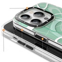 Apple iPhone 14 Pro Max Uyumlu Kılıf Magsafe Şarj Özellikli Youngkit Water-Ink Serisi Kapak - 2
