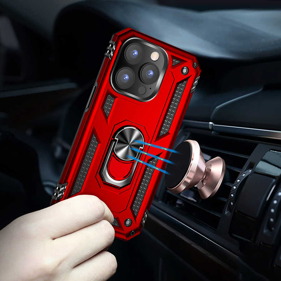 Apple iPhone 14 Pro Uyumlu Kılıf Zore Vega Kapak - 8