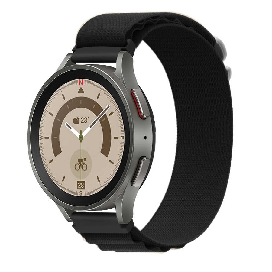 Huawei Watch GT 3 42mm Uyumlu Zore KRD-74 20mm Hasır Kordon - 15