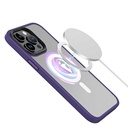 Apple iPhone 13 Pro Uyumlu Kılıf Wireless Şarj Özellikli Zore Hibrit Magsafe Kapak - 3