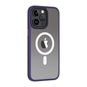 Apple iPhone 13 Pro Uyumlu Kılıf Wireless Şarj Özellikli Zore Hibrit Magsafe Kapak - 4