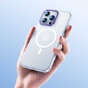 Apple iPhone 14 Pro Max Uyumlu Kılıf Wireless Şarj Destekli Benks Magnetik Haze Kapak - 4