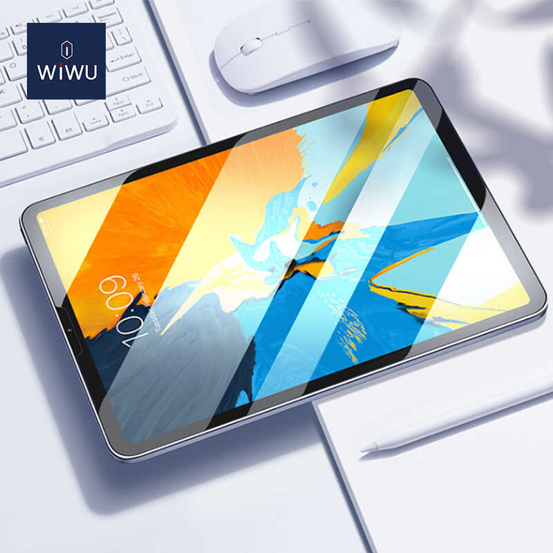 Apple iPad Pro 12.9 2022 M2 Uyumlu Wiwu iVista 2.5D Glass Ekran Koruyucu - 3