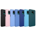 Xiaomi Redmi Note 9S Uyumlu Kılıf Metal Çerçeve ve Buton Tasarımlı Silikon Zore Luna Kapak - 1