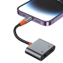 Wiwu LT08 Konuşma Destekli Lightning To 3.5mm Aux Çevirisi Ses Adaptörü - 2