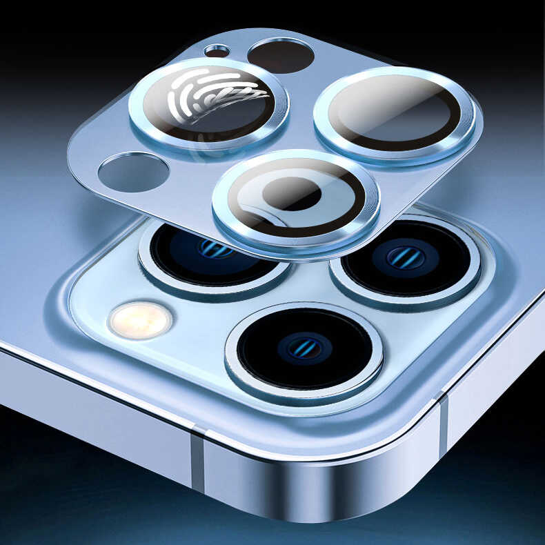 Apple iPhone 14 Pro Max Uyumlu CL-03 Kamera Lens Koruyucu - 13
