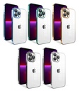 Apple iPhone 13 Pro Uyumlu Kılıf Kamera Korumalı Renkli Çerçeveli Zore Garaj Kapak - 1