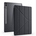 Samsung Galaxy Tab S9 FE Plus Uyumlu Kılıf Zore Tri Folding Kalem Bölmeli Standlı Kılıf - 11