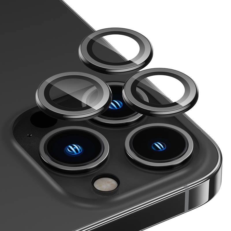 Apple iPhone 14 Pro Uyumlu Benks DR Sapphire Kamera Lens Koruyucu - 2