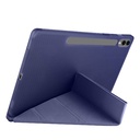 Samsung Galaxy Tab S9 FE Plus Uyumlu Kılıf Zore Tri Folding Kalem Bölmeli Standlı Kılıf - 37