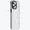 Apple iPhone 15 Plus Uyumlu Kılıf Magsafe Şarj Özellikli YoungKit Crystal Color Serisi Kapak - 3