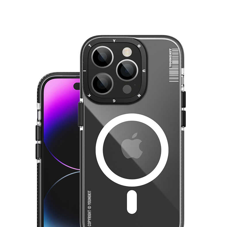 Apple iPhone 13 Pro Max Uyumlu Kılıf Magsafe Şarj Özellikli YoungKit Exquisite Serisi Kapak - 7